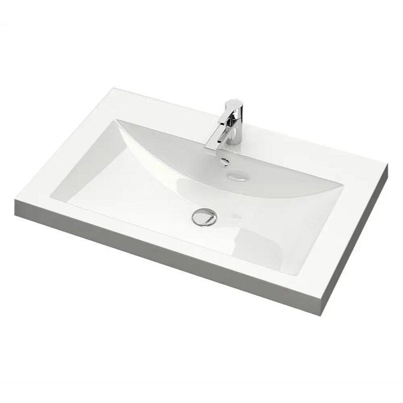 Изображение товара Раковина Uperwood Eva 4548340002 60 см белая прямоугольная для ванной