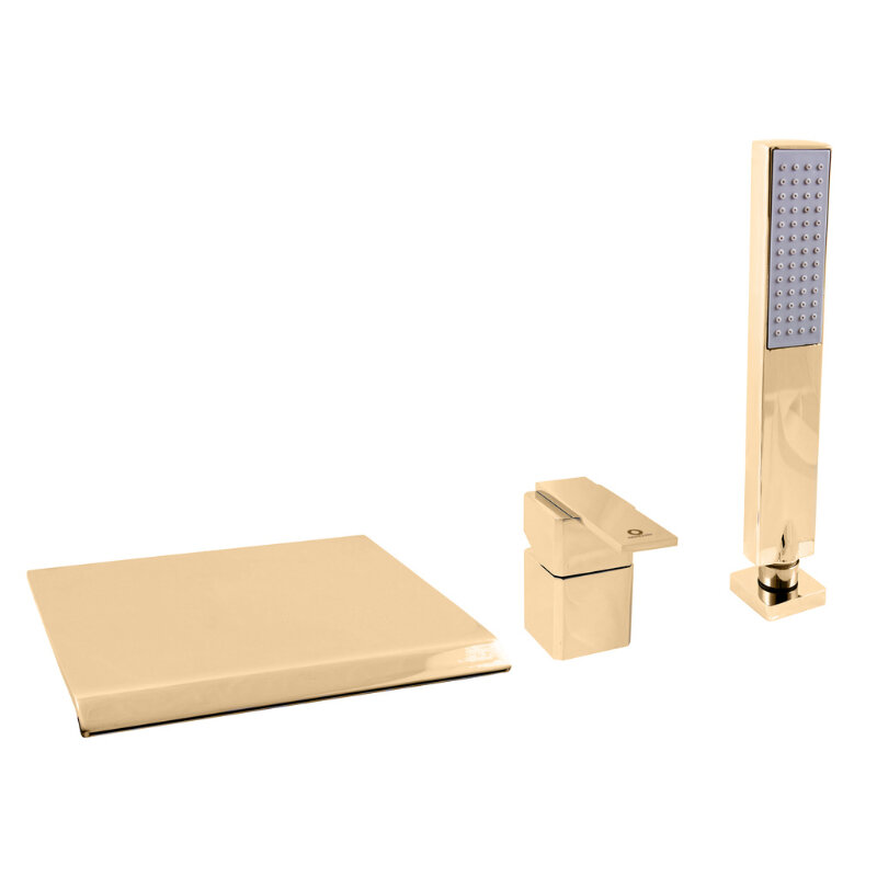 Изображение товара Элегантный смеситель для ванны Rav-Slezak Loira LR574.5YZ золото для ванной комнаты