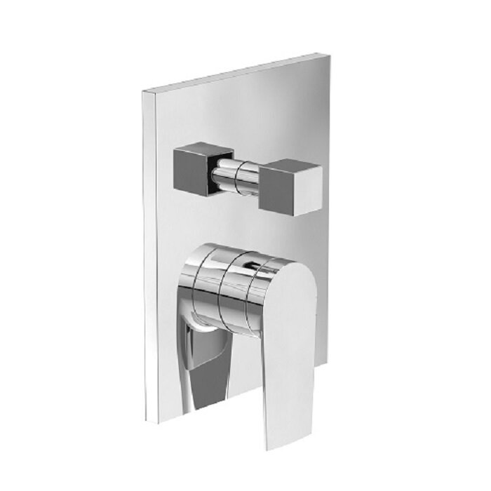 Изображение товара Смеситель Villeroy&Boch Subway 2.0, TVS10235300061, для ванны и душа, хром