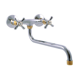 Изображение товара Смеситель для раковины Rav-Slezak Morava MK101.5/21Z золотой с поворотным изливом