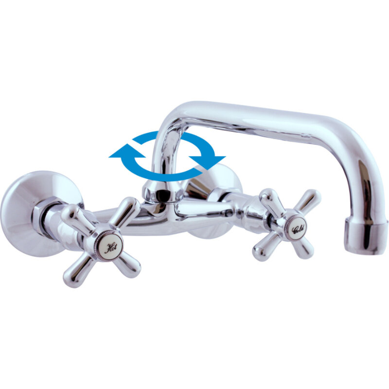 Изображение товара Смеситель для кухонной мойки Rav-Slezak Morava MK102.5/27 хромированный