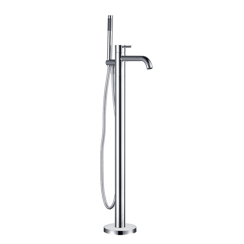 Изображение товара Смеситель для ванны Aquame Siena AQM6218CR напольный хром