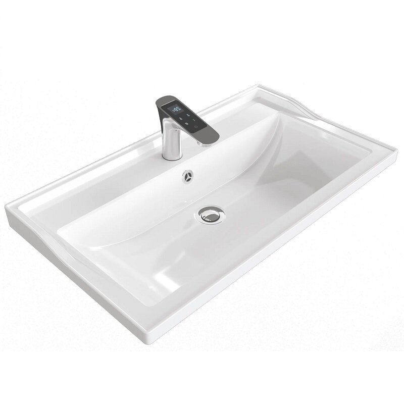 Изображение товара Раковина Uperwood Family 293020630 80 см белая глянцевая для ванной