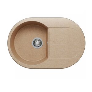 Изображение товара Кухонная мойка Polygran Atol-760 из искусственного камня, 76 см