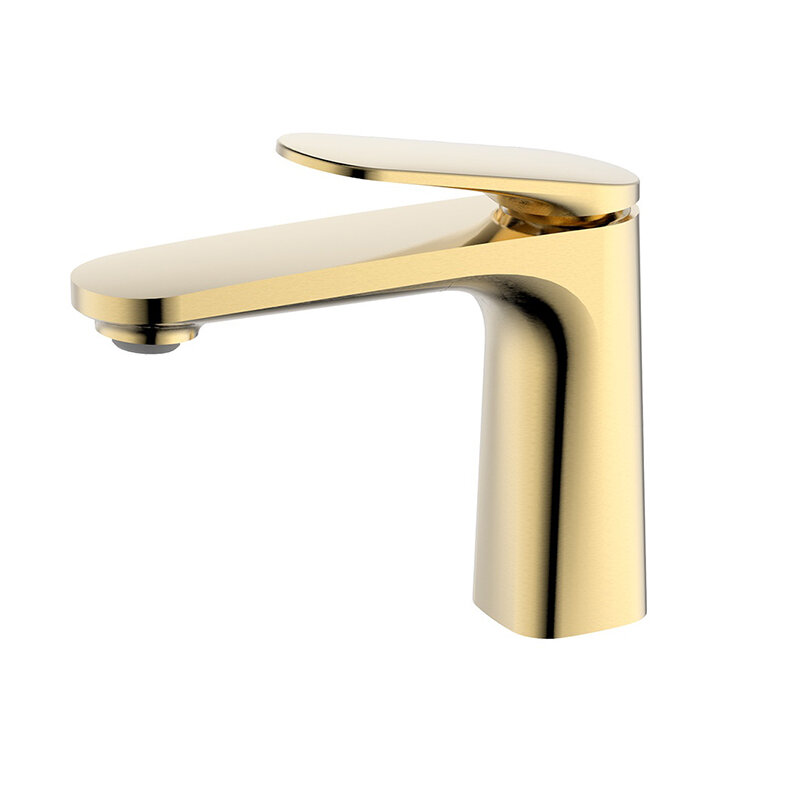 Изображение товара Смеситель для раковины Aquame Imola AQM6710BG золотой глянцевый Италия