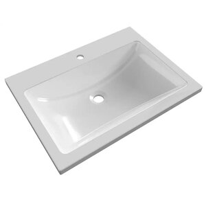 Изображение товара Раковина для ванной Uperwood Self 4538341000 60 см белая из искусственного камня