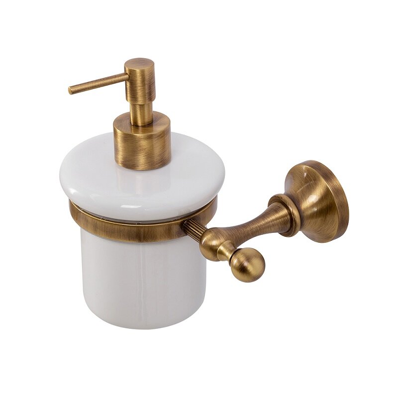 Изображение товара Дозатор для мыла Cezares Olimp SOI-02-M цвет бронза, ручки металл