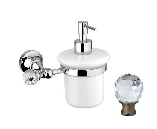 Изображение товара Дозатор для мыла Cezares Olimp SOI-02-Sw бронза с ручками Swarovski