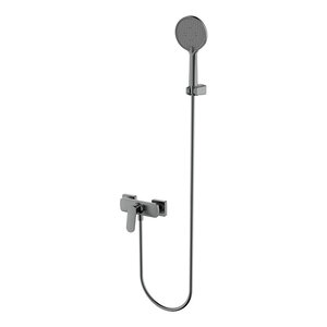 Изображение товара Смеситель для душа Aquame Imola AQM6713GM, с душевым гарнитуром, gun metall