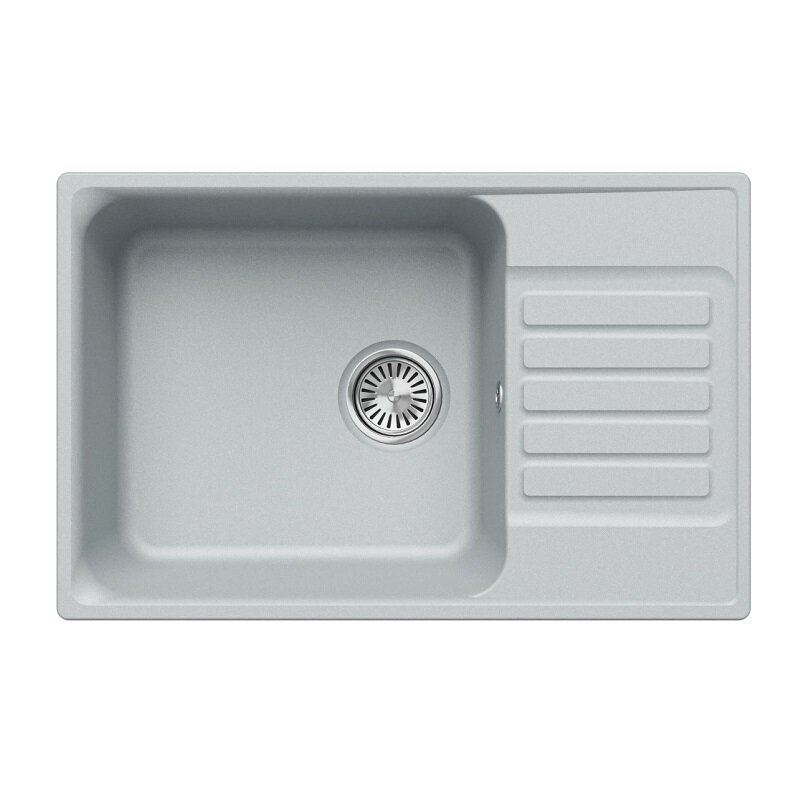 Изображение товара Кухонная мойка Polygran QuartzBond BOND-740 74 см платина