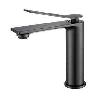 Изображение товара Смеситель Vincea Verse VBF-2VE1GM, для раковины, вороненая сталь