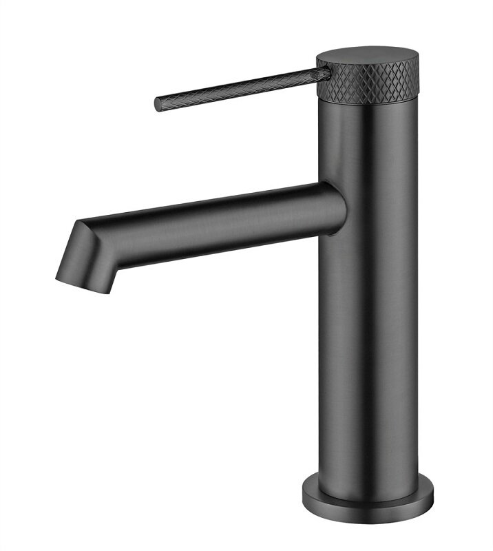 Изображение товара Смеситель Vincea Rim VBF-2RM1GM, для раковины, вороненая сталь