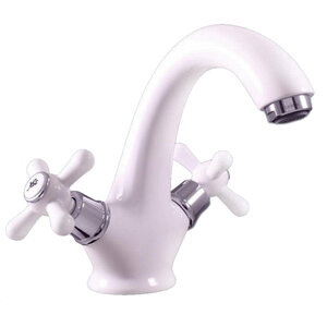 Изображение товара Смеситель для раковины Rav-Slezak Morava Retro MK128.5BC белый/хром