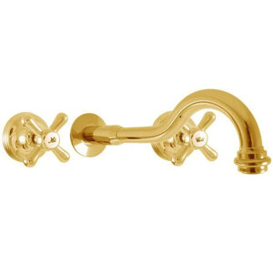 Изображение товара Смеситель для раковины Rav-Slezak Morava Retro MK131Z золотой скрытый монтаж