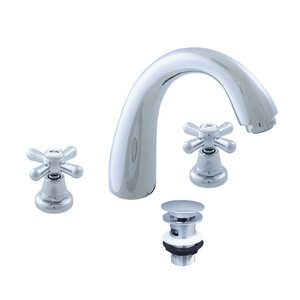 Изображение товара Смеситель для раковины Rav-Slezak Morava Retro MK133.5, с донным клапаном, цвет хром