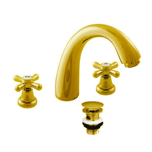 Изображение товара Смеситель для раковины Rav-Slezak Morava Retro MK133.5Z, золото