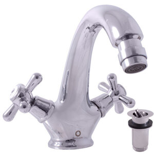 Изображение товара Смеситель для биде Rav-Slezak Morava Retro MK143.5 хром донный клапан низкая цена