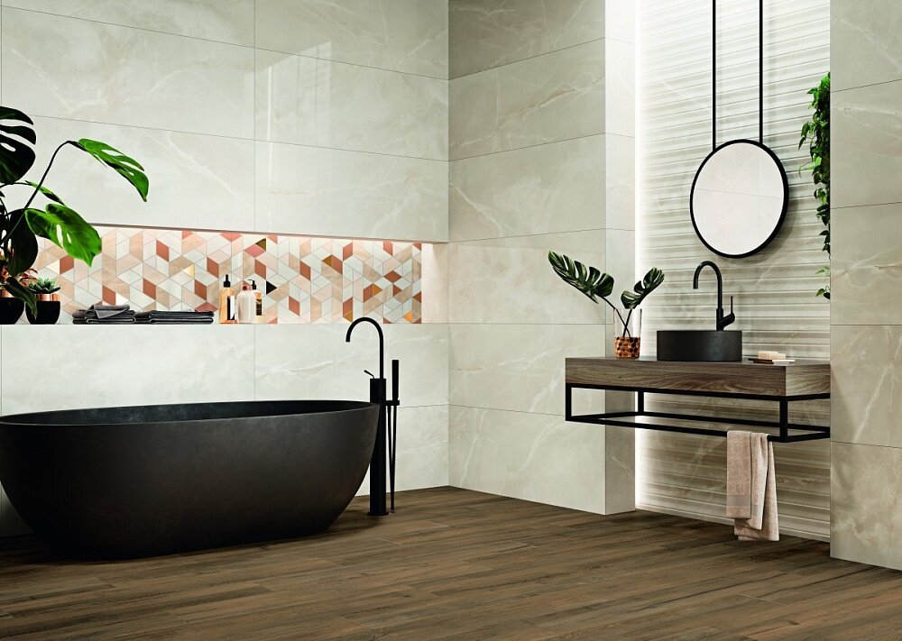 Изображение товара Керамическая плитка Grespania Alabaster Beige 45x120 см для пола и стен