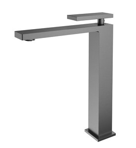 Изображение товара Смеситель Vincea Dice VBF-2DS2GM, для раковины, вороненая сталь