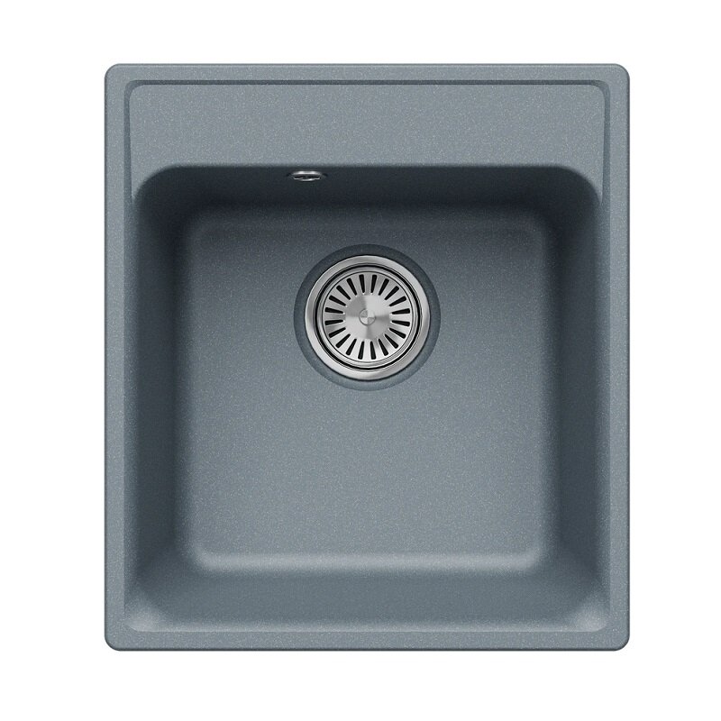 Изображение товара Кухонная мойка из искусственного камня 43 см серого Polygran QuartzBond BOND-430
