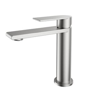 Изображение товара Смеситель Vincea Vogue (SS) VBF-2VS1BN для раковины сатин Италия гарантией 5 лет