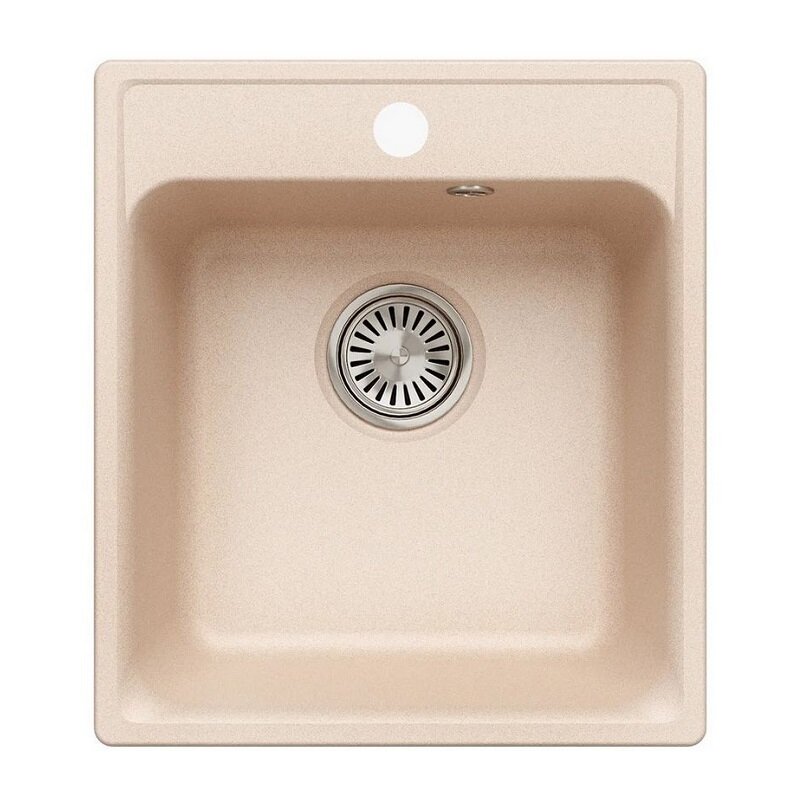 Изображение товара Кухонная мойка Polygran QuartzBond BOND-430 43 см искусственный камень саванна