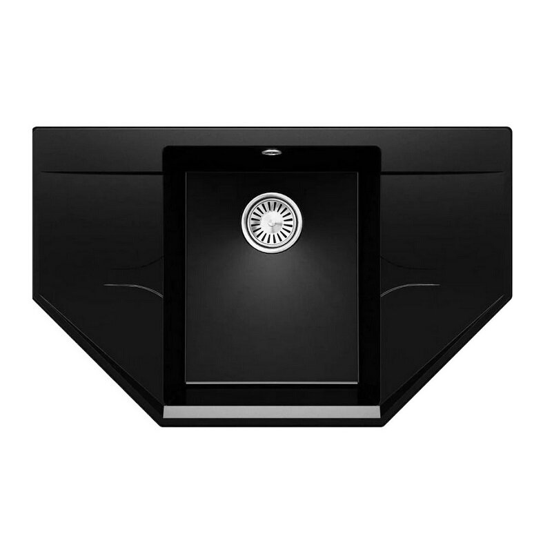 Изображение товара Кухонная мойка Polygran Riff-800 №316 855113, 80 см, искусственный камень, космос