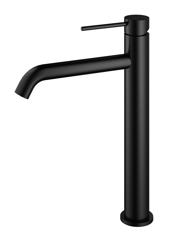 Изображение товара Смеситель Vincea City VBF-2C2MB черный матовый для раковины