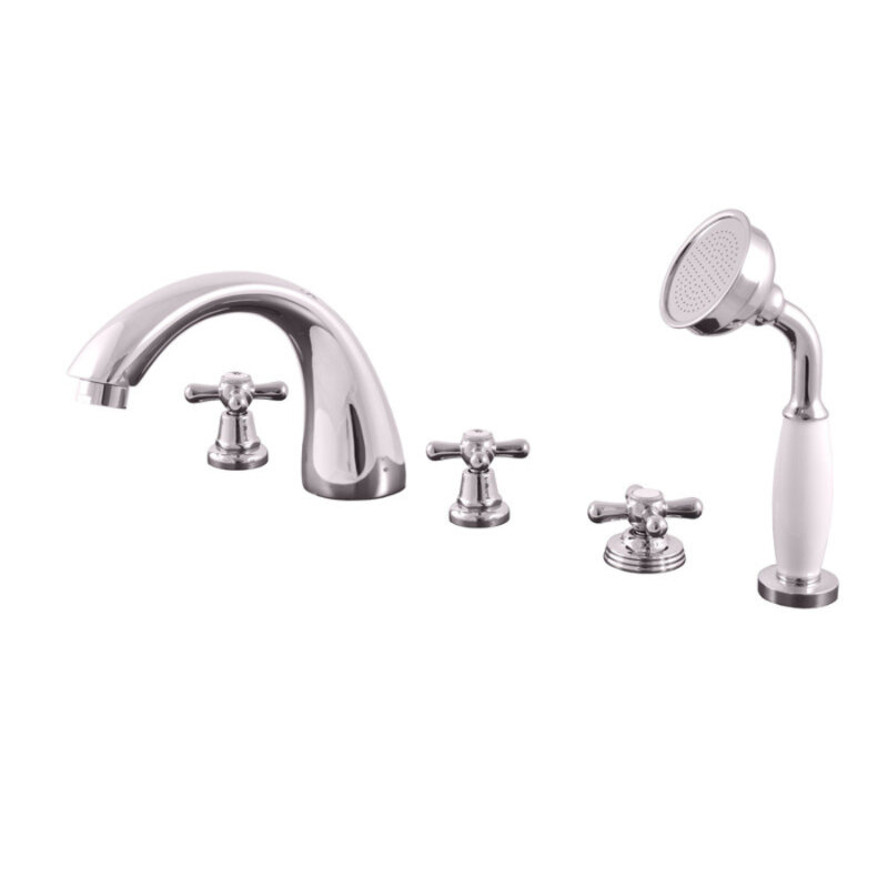 Изображение товара Смеситель для ванны Rav-Slezak Morava Retro MK169.5P хром клапаны Германия