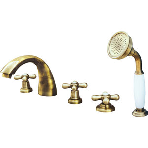Изображение товара Ретро смеситель для ванны Rav-Slezak Morava бронза, Германия, 25 см