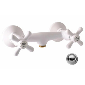 Изображение товара Смеситель для душа Rav-Slezak Morava Retro MK180.5BC белый хром Германия