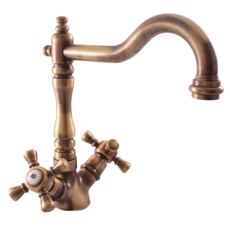 Изображение товара Смеситель для раковины Rav-Slezak Morava Retro MK320.5/8SM бронза Германия