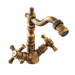 Изображение товара Смеситель для биде Rav-Slezak Morava Retro MK320.5/9SM, бронза