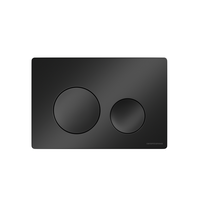 Изображение товара Клавиша смыва Ceramicanova Circle CN12-001MB, механическая, черная матовая Изображение товара Клавиша смыва Ceramicanova Circle CN12-001MB, механическая, черная матовая