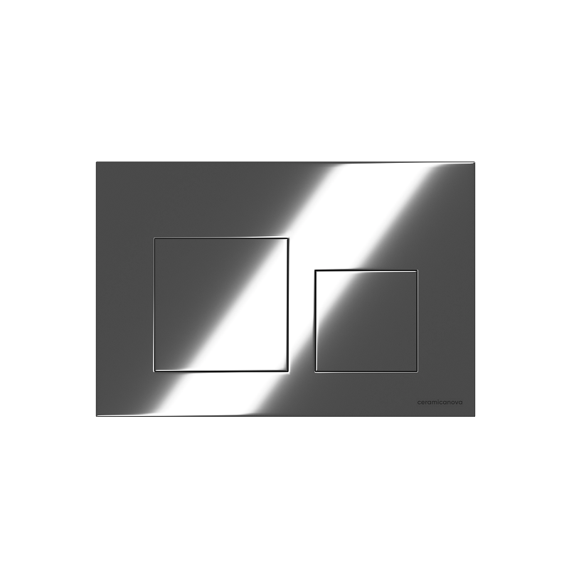 Изображение товара Клавиша смыва Ceramicanova Square CN12-002CH механическая хром глянцевый