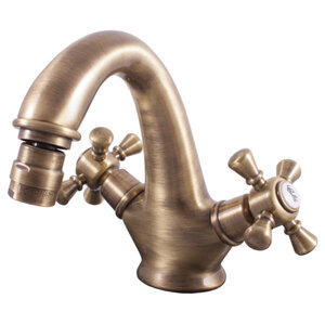 Изображение товара Смеситель для биде Rav-Slezak Morava Retro MK343.5SM бронза
