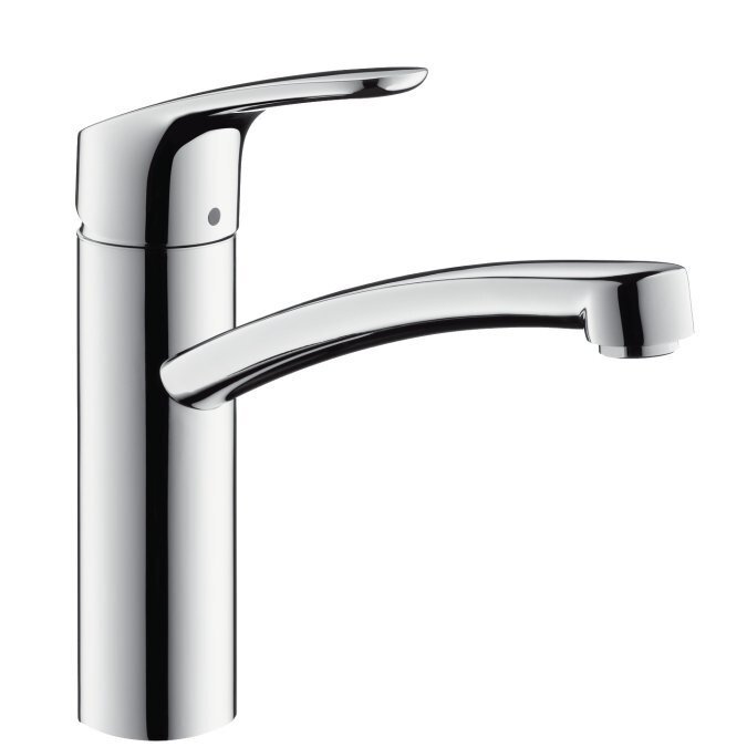 Изображение товара Смеситель Hansgrohe Focus 31804000 серамика и хром — однорычажный, V-излив