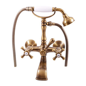 Изображение товара Смеситель для ванны и душа Rav-Slezak Morava Retro MK360.5/2SM бронза