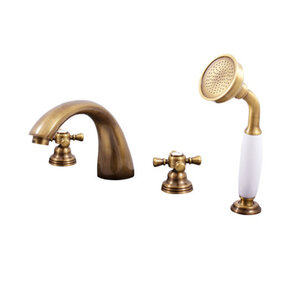 Изображение товара Смеситель для ванны Rav-Slezak Morava Retro MK369.5SSM бронза Два режима управления