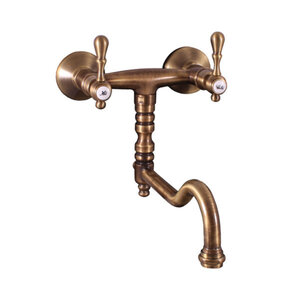 Изображение товара Смеситель для раковины Rav-Slezak Morava Retro MK401.5/29SM бронза
