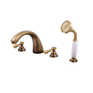 Изображение товара Смеситель для ванны Rav-Slezak Morava Retro MK469.5SSM, цвет бронза