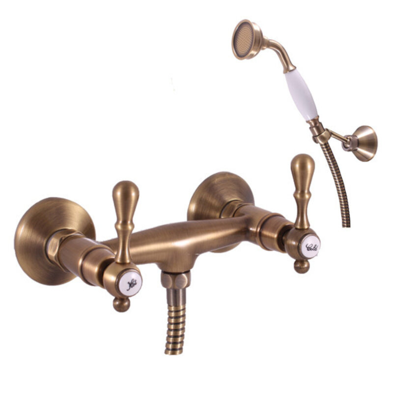 Изображение товара Смеситель для душа Rav-Slezak Morava Retro MK480.5/2SM бронза классика