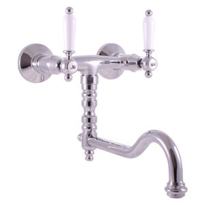 Изображение товара Смеситель для раковины Rav-Slezak Morava Retro MK501.5/29 хром стеновый с поворотным изливом