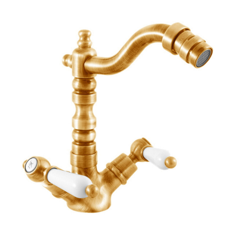 Изображение товара Смеситель для биде Rav-Slezak Morava Retro MK520.5/9Z золото Чехия