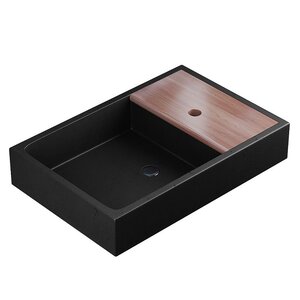 Изображение товара Раковина Uperwood Piter 291020319, 60 см, цвет черный матовый