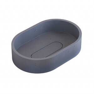 Изображение товара Раковина Uperwood London 291020215 60 см графит с матовой поверхностью