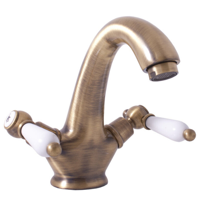 Изображение товара Широкий выбор смесителя для раковины Rav-Slezak Morava Retro бронза