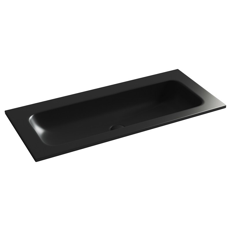 Изображение товара Раковина Ceramicanova Grace CN7013MBwx, 101 см, сантехфарфор, черная матовая Изображение товара Раковина Ceramicanova Grace CN7013MBwx, 101 см, сантехфарфор, черная матовая