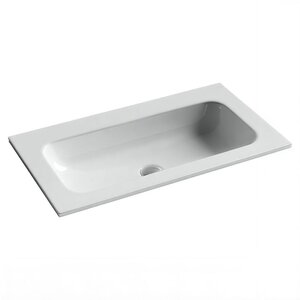 Изображение товара Раковина Ceramicanova Grace CN7012wx, 81 см, сантехфарфор, белая