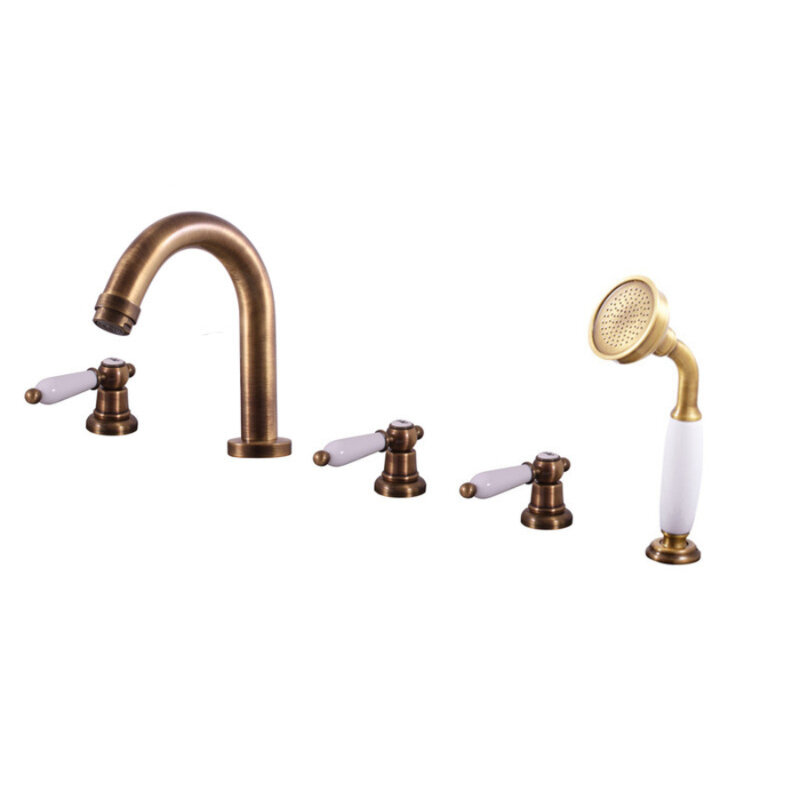 Изображение товара Смеситель для ванны Rav-Slezak Morava Retro MK562.5PSM бронза стиль ретро